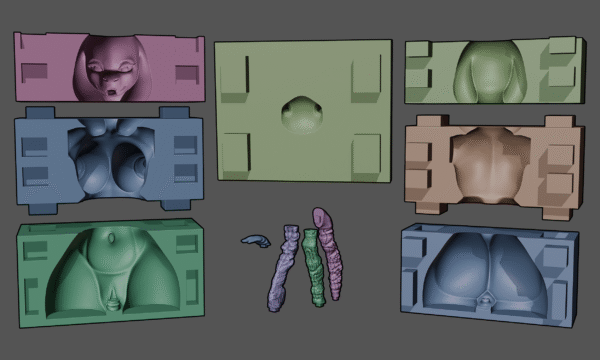 Toriel Soul Trapped - Stroker with Molds (Exclusive)